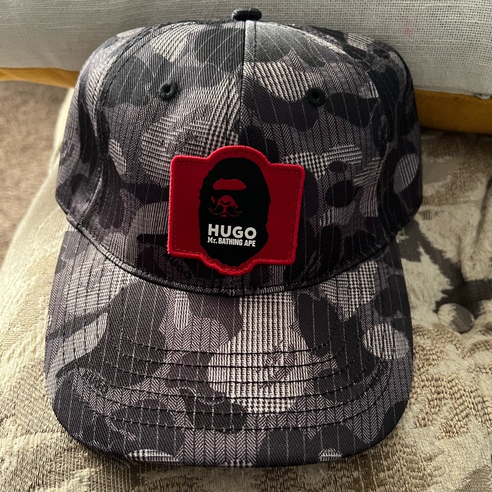 Bape x Hugo boss collab .